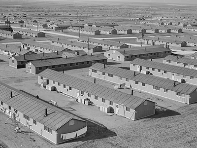 The Granada Relocation Center, also known as Amache, had cramped Army-style barracks that housed thousands of Japanese Americans and people of Japanese descent.