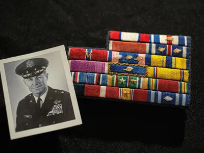 Chuck Yeager's Ribbon Bar