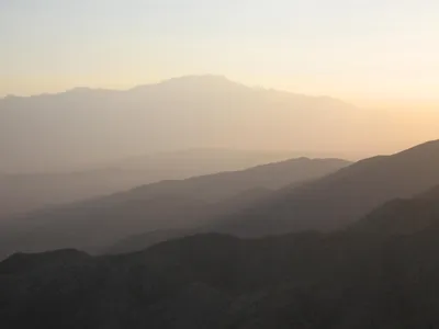 Air pollution can obscure miles of scenery at Joshua Tree National Park in California and other sites.