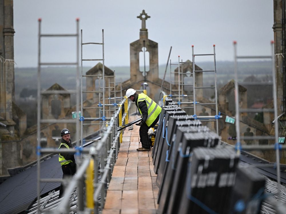 Solar Panels King's College Chapel