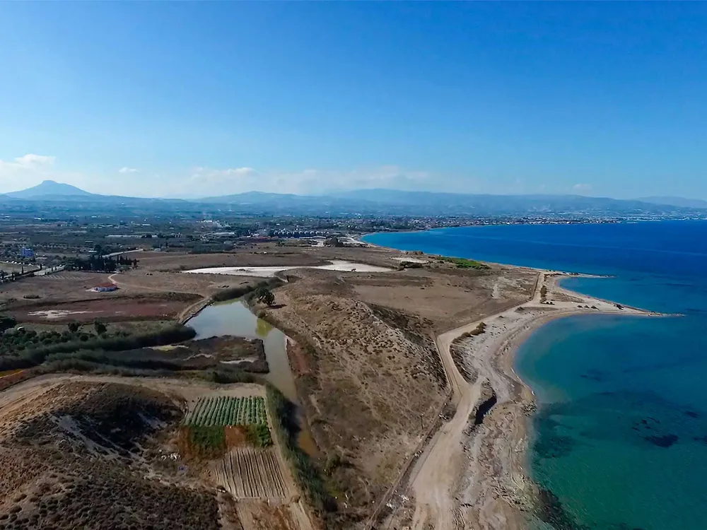 Area Around Corinth's Ancient Port