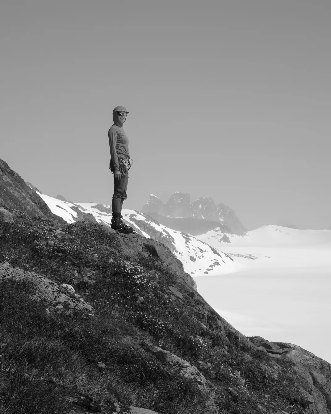 Demorest Glacier and Devils Paw, the icefield’s highest peak.