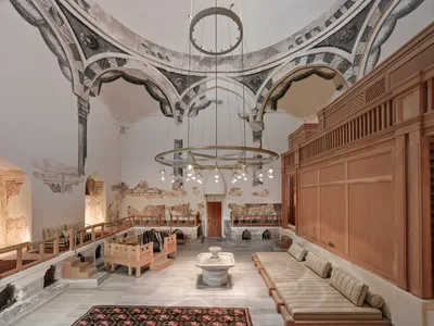 Inside the restored women&#39;s cold room